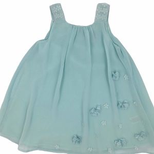 Max Studio Baby Girl Dress Powder Blue Size 3T